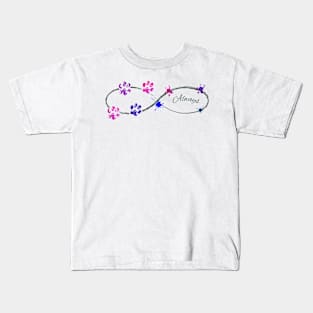 Always dog love - ink splash Kids T-Shirt